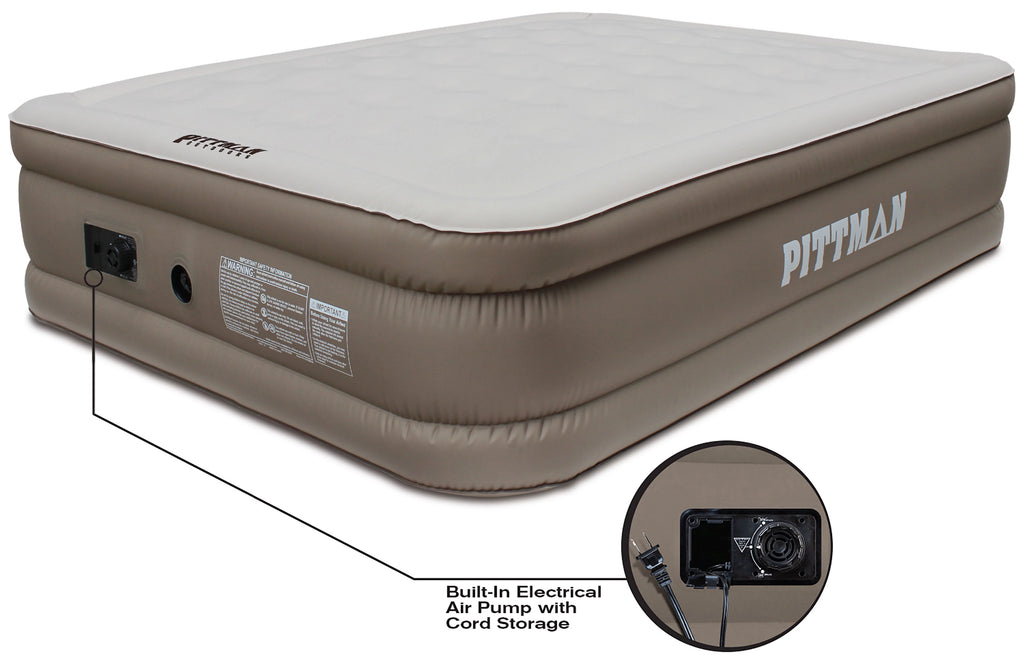 Queen Fabric Indoor Air Mattress T1934