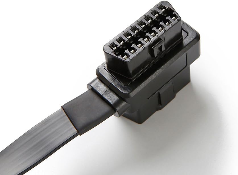OBD2 16 Pin Splitter Extension Cable Adapter 2FT 10 Pack T8713