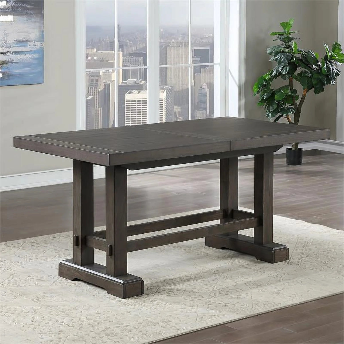 Counter Height Wood Dining Table U736214