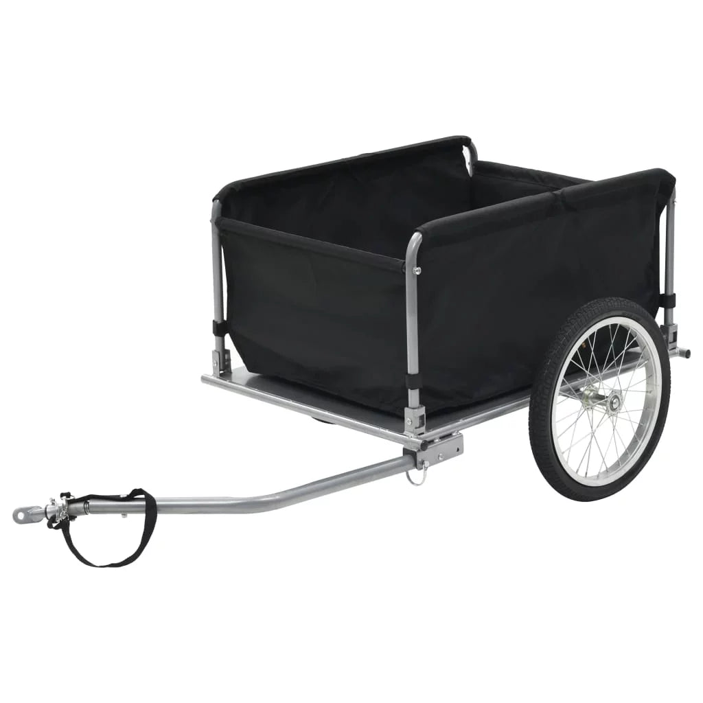 Foldable Bike Cargo Trailer with Removable Cargo Compartment X78012