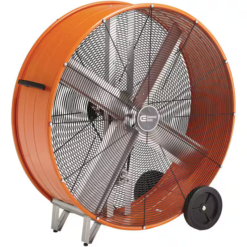 Heavy Duty 2-Speed Belt Drive Drum Fan I3964