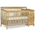 5-in-1 Convertible Crib with Changer - Natural Z776