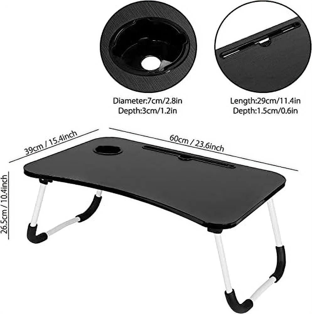 Foldable Laptop Desk with Drawer U8978