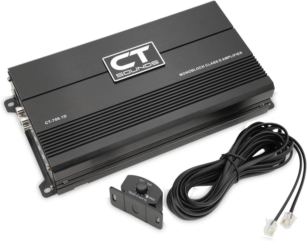 Compact Class D Monoblock Car Audio Amplifier U513