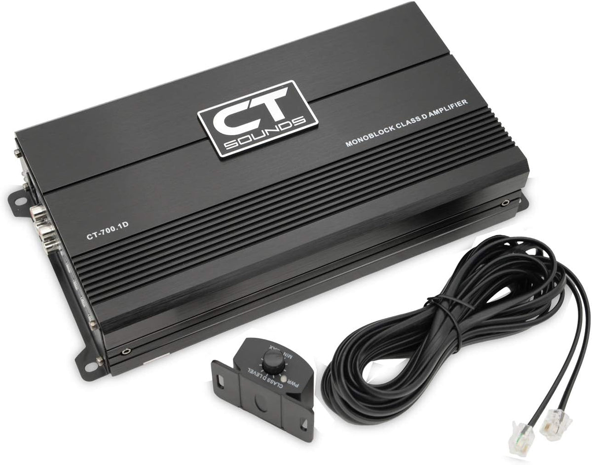 Compact Class D Monoblock Car Audio Amplifier U513