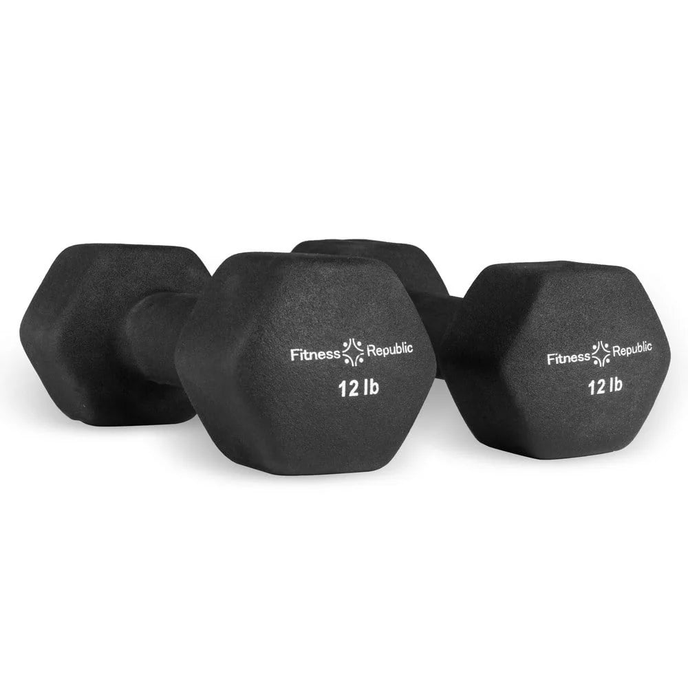 Neoprene Dumbbell Pairs 15lb 17.5lb 20lbs K797039