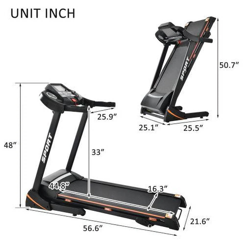 Folding Electric Treadmill With Incline O93117
