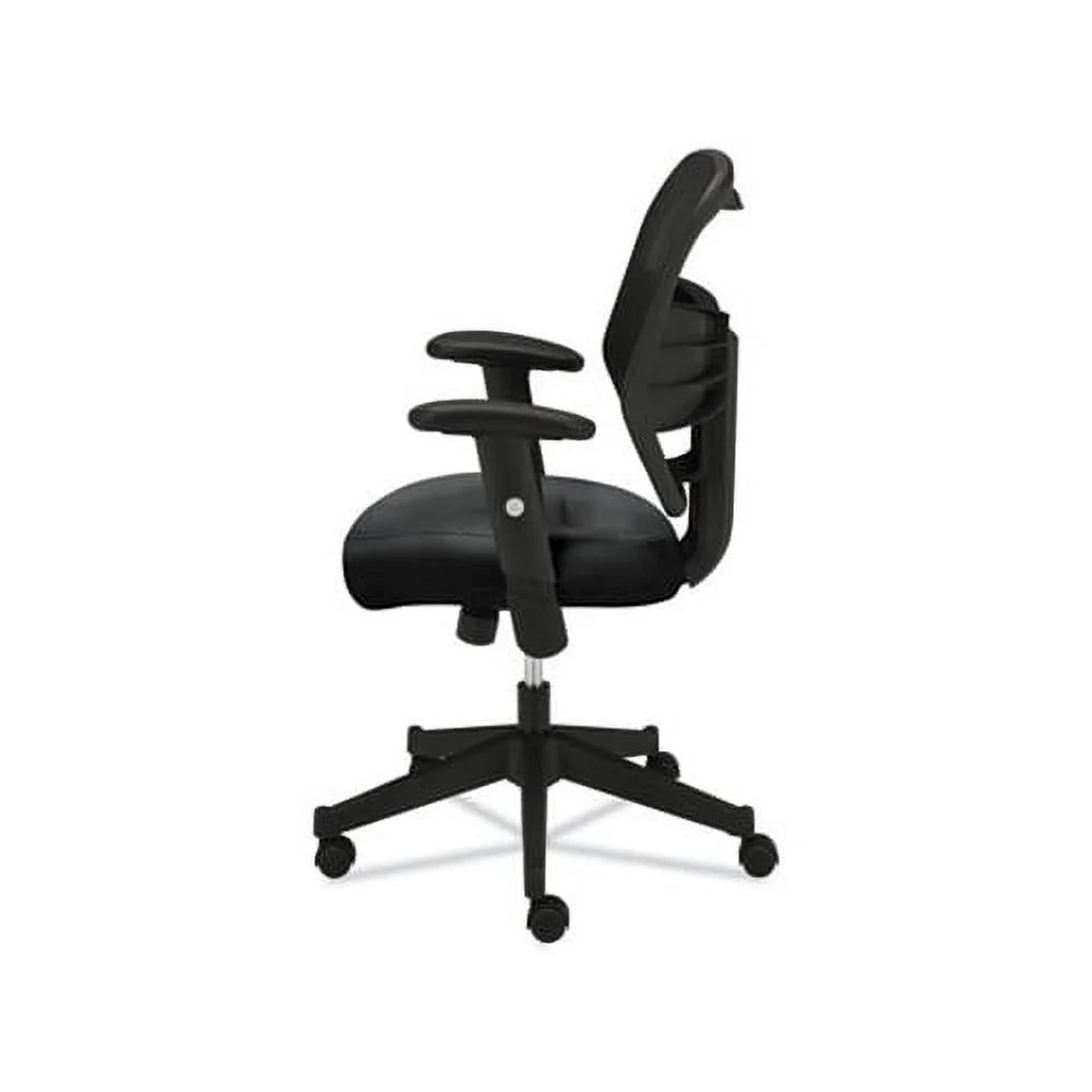 Black Mesh High-Back Task Chair with Adjustable Arms A318101