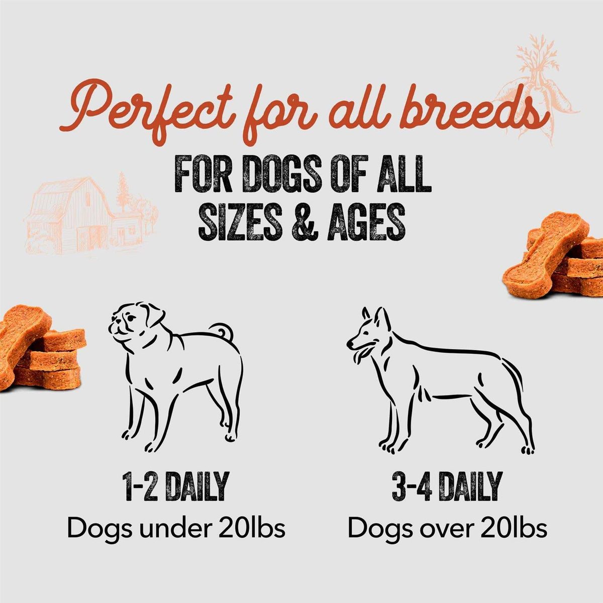 Sweet Potato Dog Bones U8733