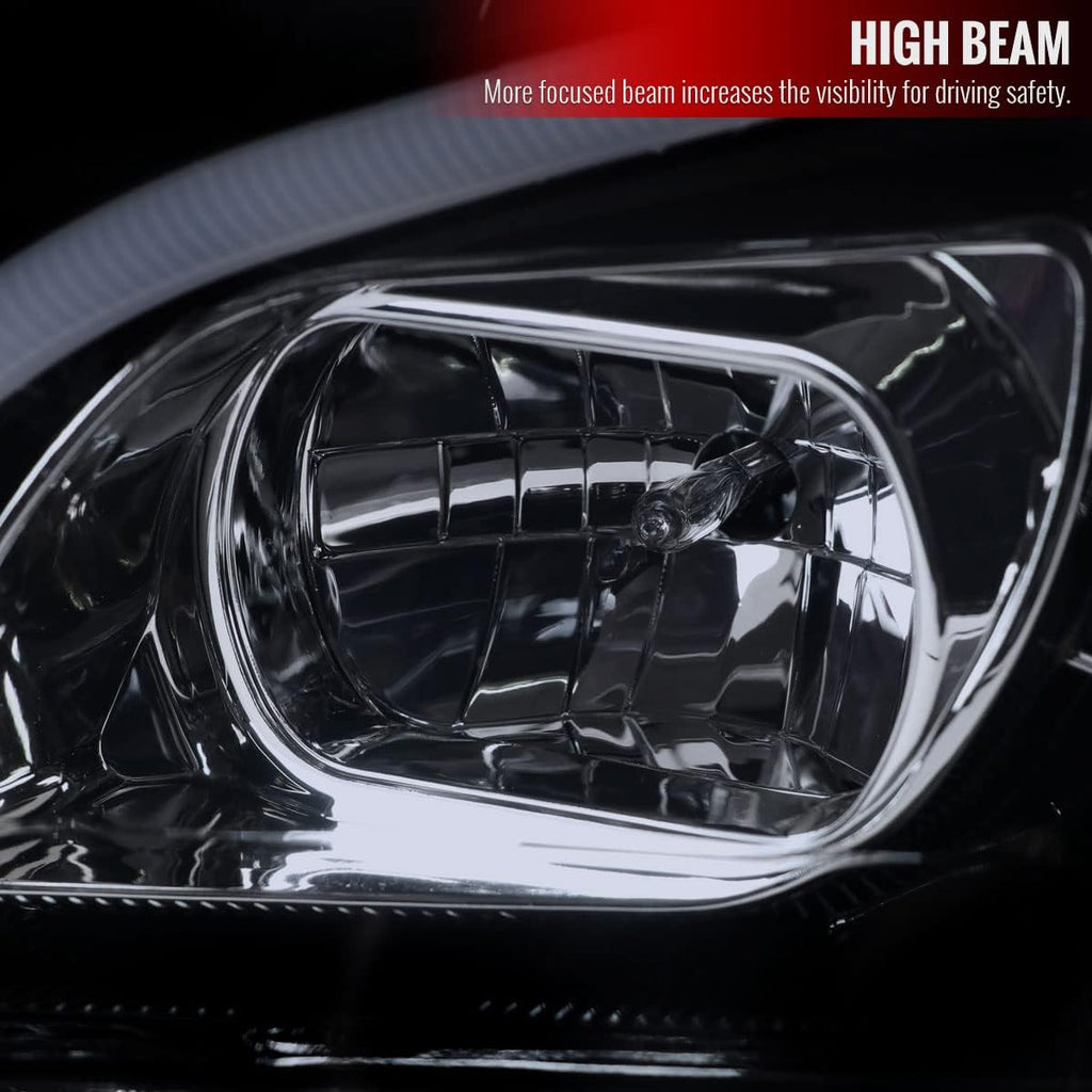 Smoke LED Projector Headlights Q3948
