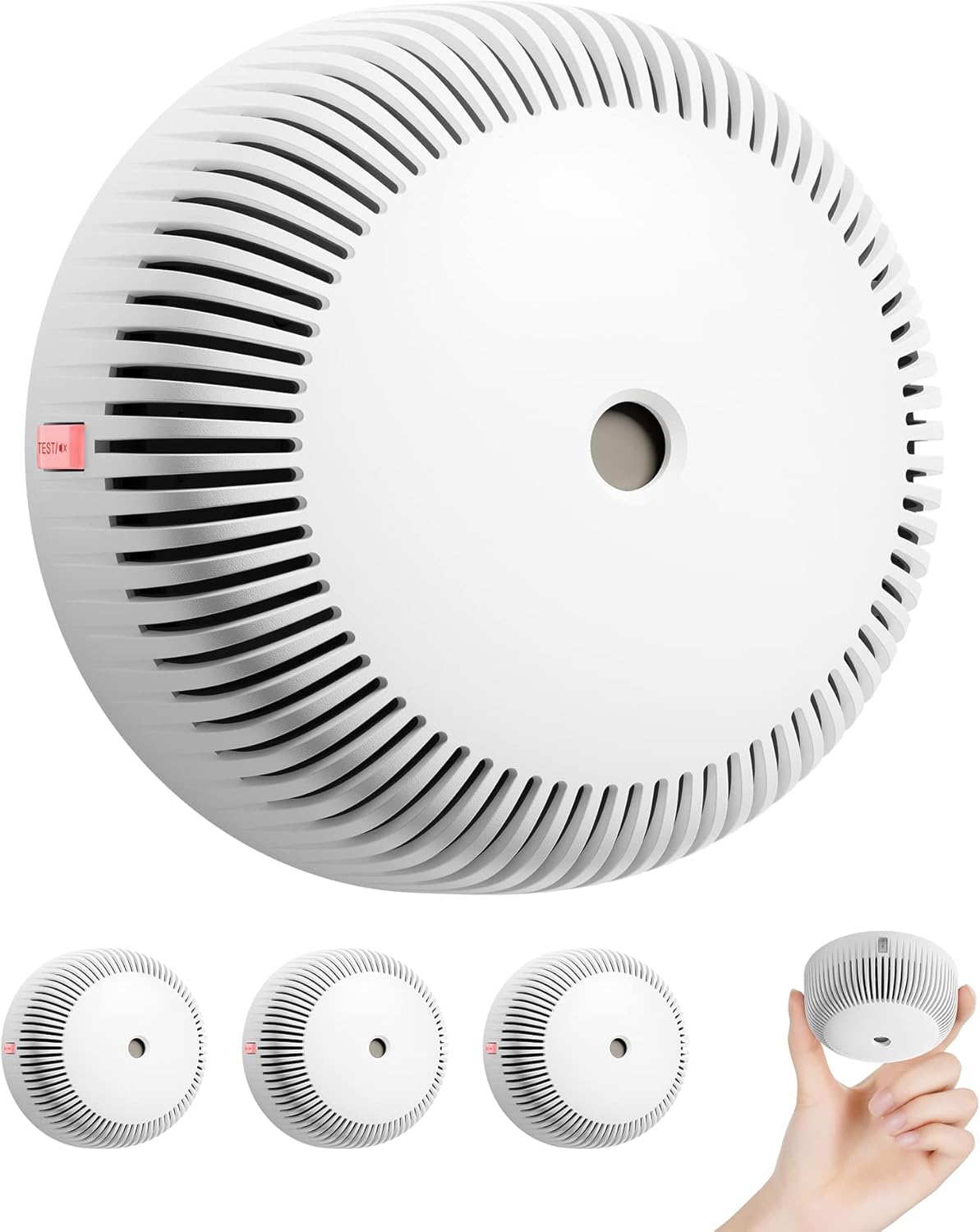 Smoke Detector with 10-Year Battery, Pack of 3 K30615