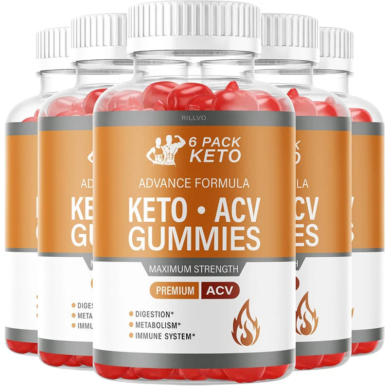 6 Pack ACV Keto Gummies N833776