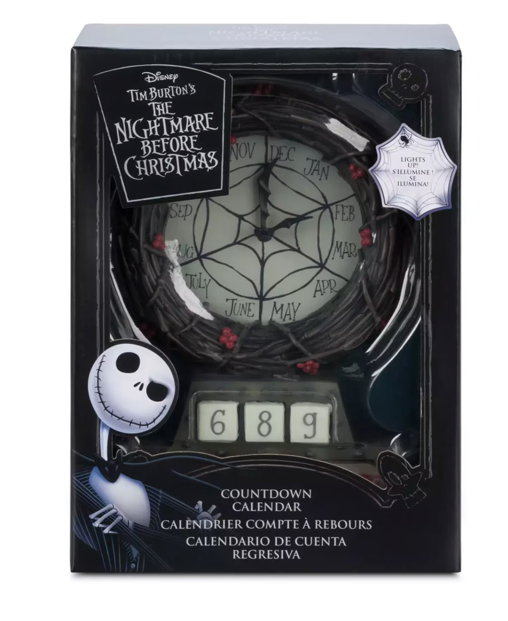 Light-Up Countdown Clock Calendar R482