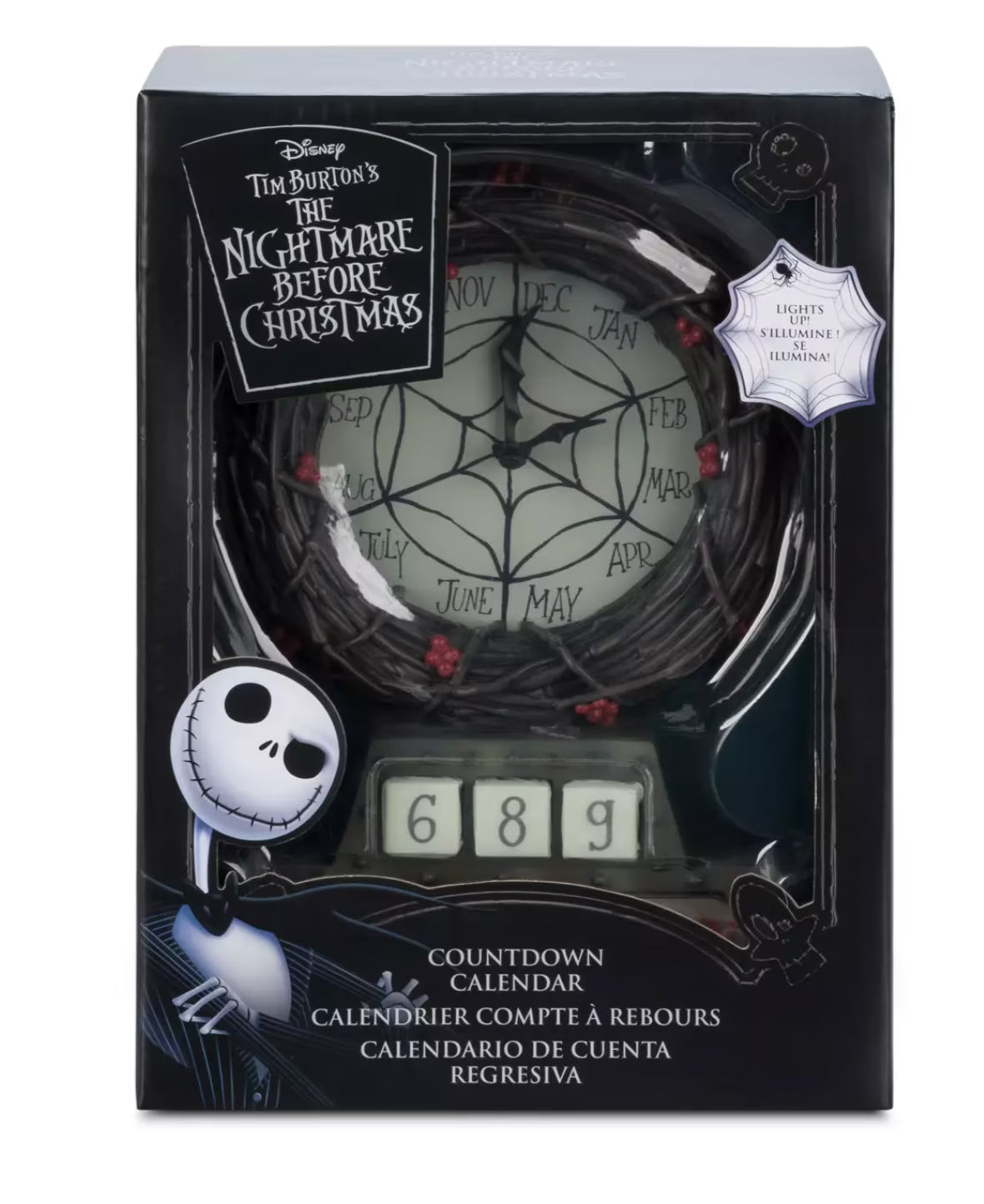 Light-Up Countdown Clock Calendar R482