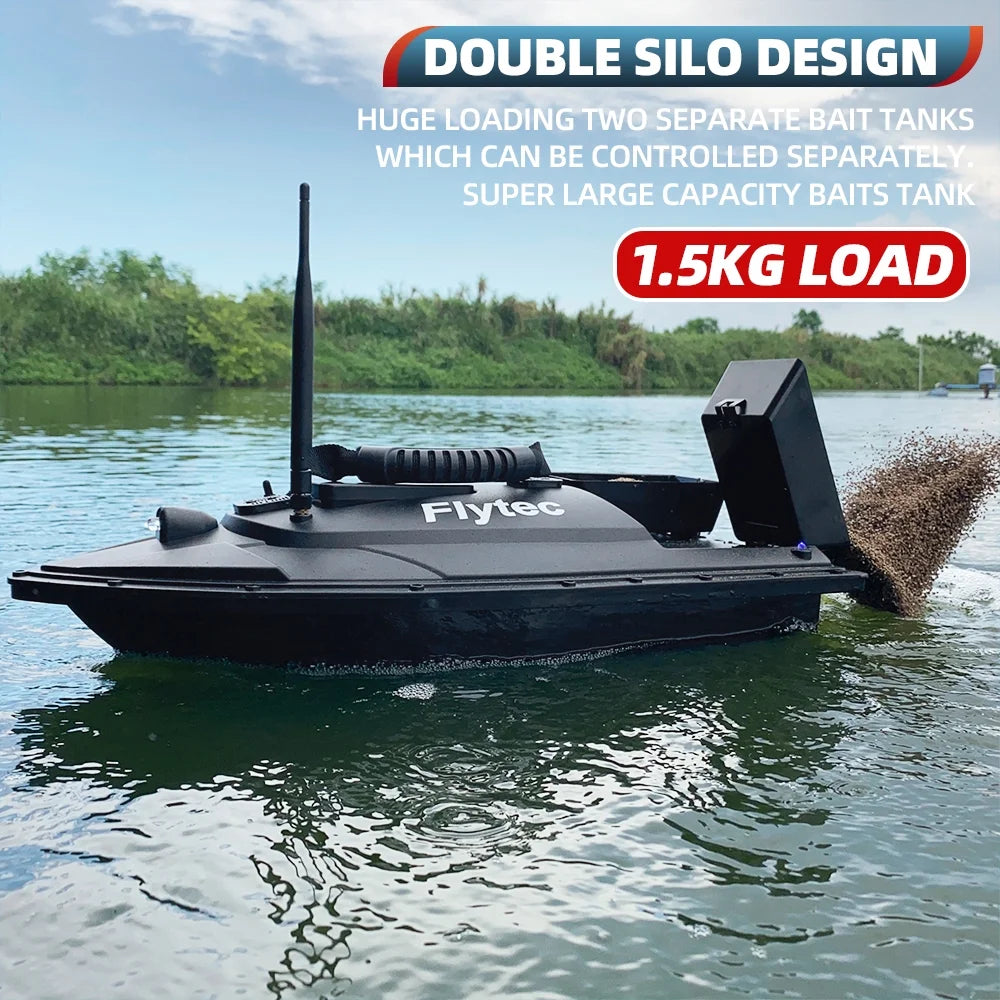 500M Remote Control Fishing Bait Boat with GPS L60147