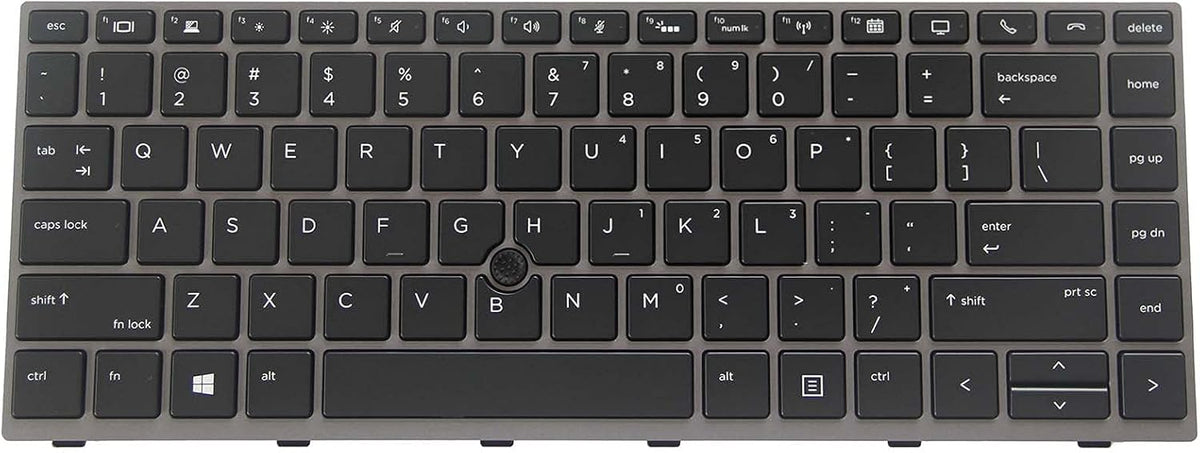 Backlit Keyboard for HP EliteBook, US Layout, Pack of 2 T851