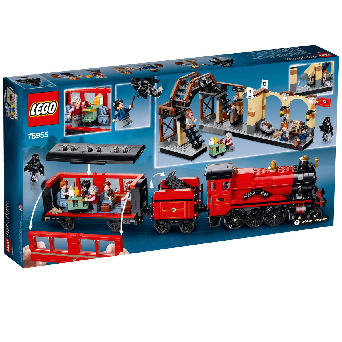 LEGO Harry Potter Hogwarts Express Toy Model Train Building Set D221