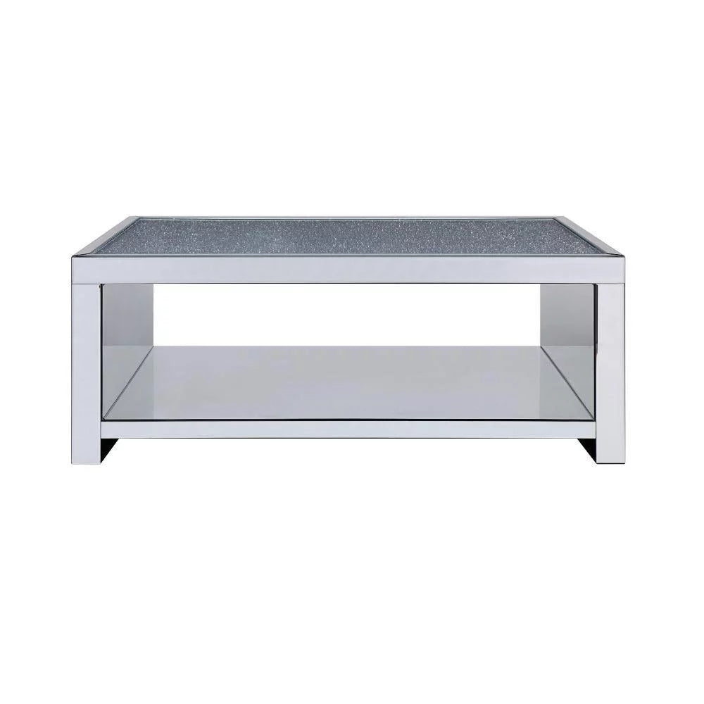 Mirrored Coffee Table + 2 End Tables T724