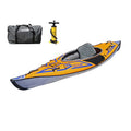 Inflatable Kayak with Pump - 10 ft - Orange V43751