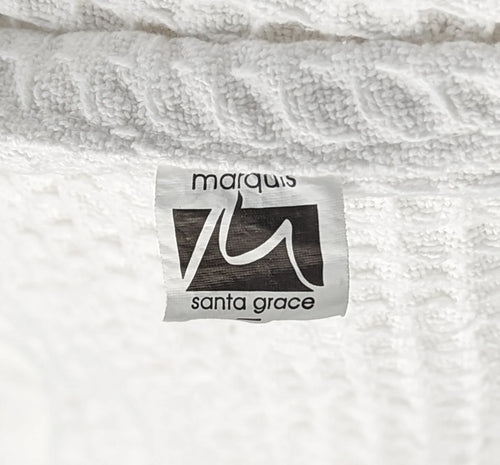 100% Cotton King White Waffle Blanket G540