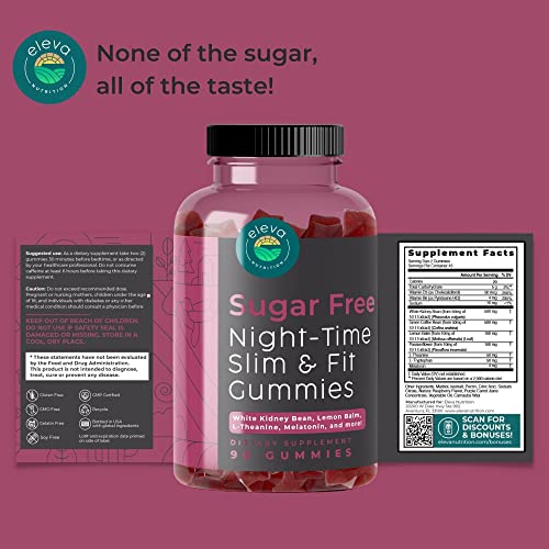 Sugar-Free Night-Time Slimming Gummies, 90 Count P990325