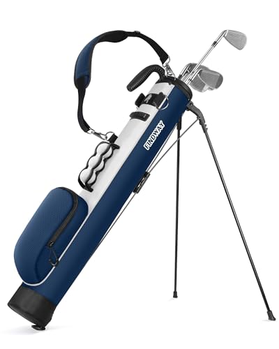 Small Lightweight Golf Stand Bag with Ball Holder and Pockets S4083