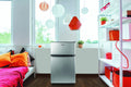 3.1 Cu ft Two Door Mini Fridge with Freezer V90075