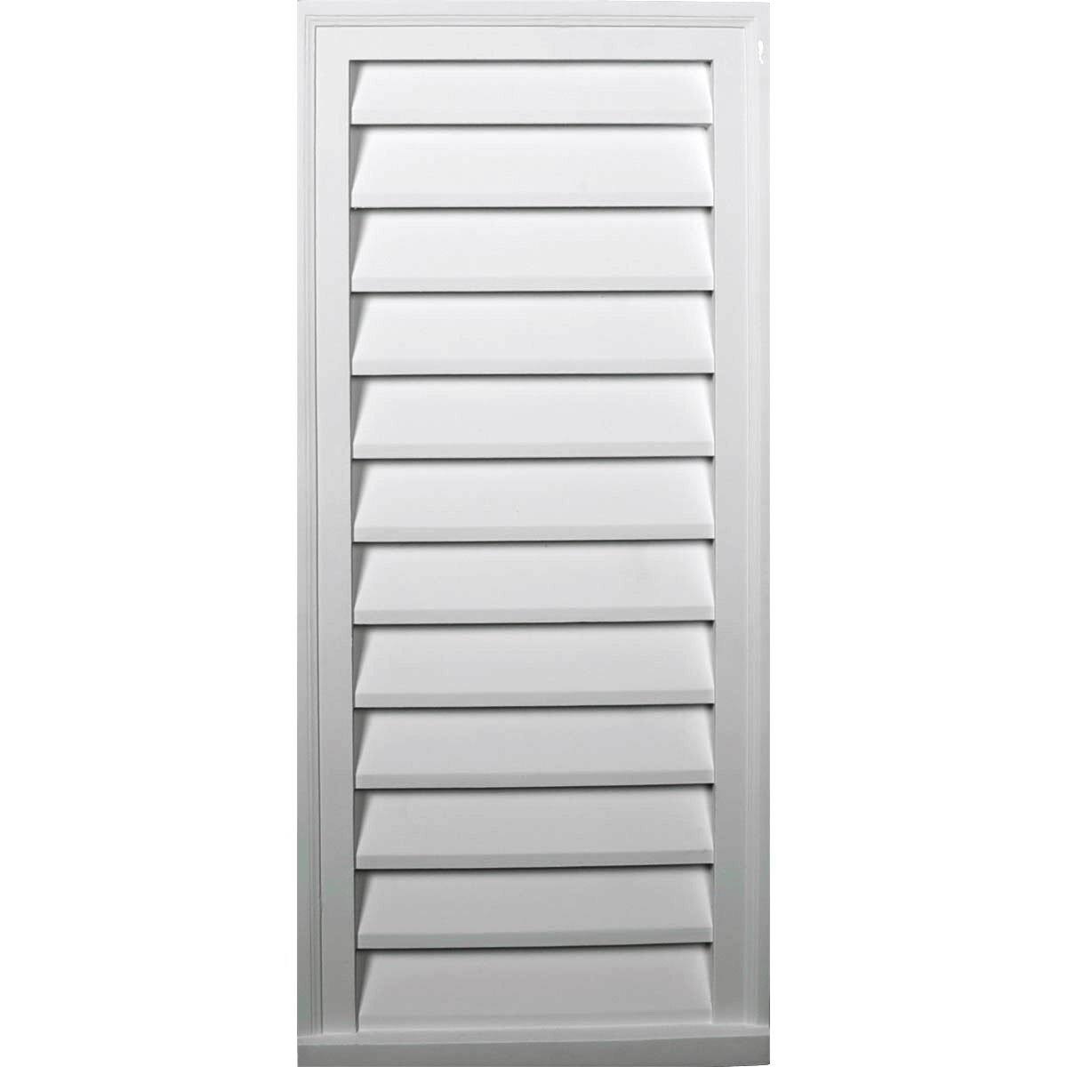 Vertical Urethane Gable Vent Louver J11547