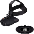 Night Vision Goggles Digital Infrared 1x Magnification 75yd Range Rechargeable Battery O95549