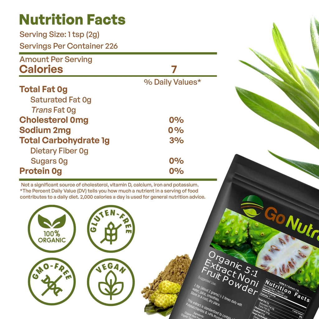 Organic Noni Fruit Powder 16 oz O11999