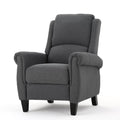 Charcoal Fabric Recliner I2215