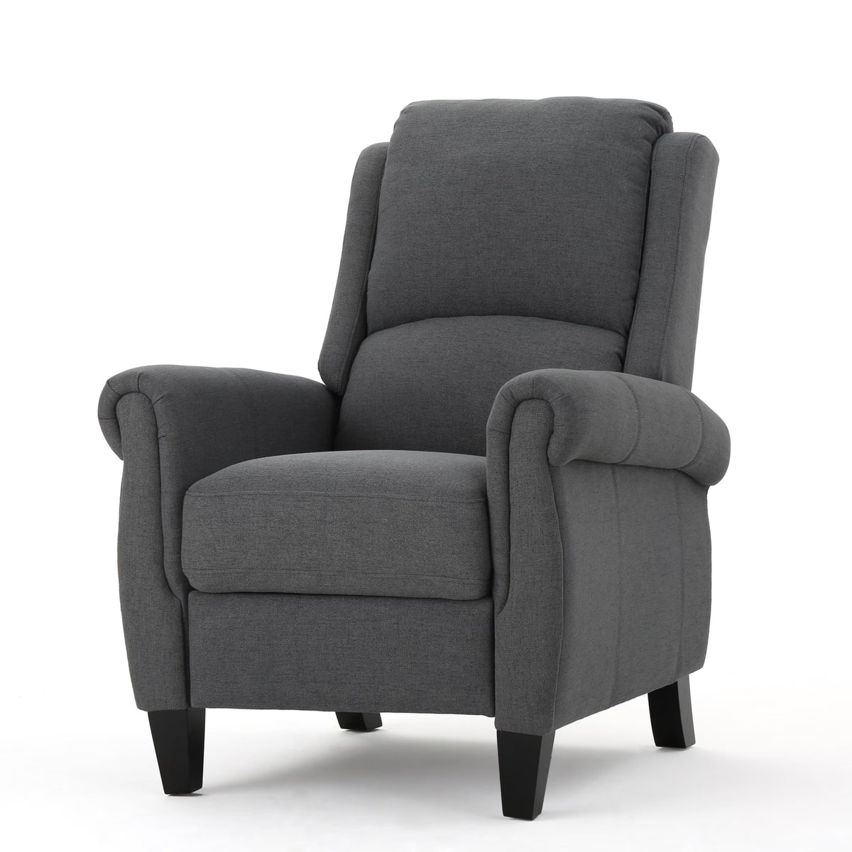 Charcoal Fabric Recliner I2215