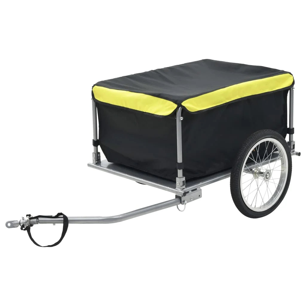Foldable Bike Cargo Trailer with Removable Cargo Compartment X78012