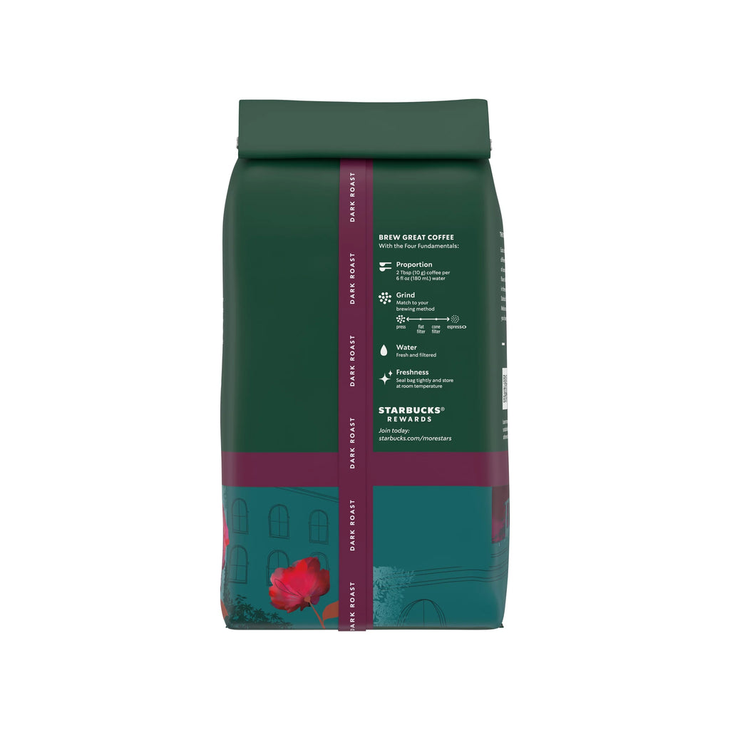 Dark Roast Whole Bean Arabica Coffee 18 oz R2822