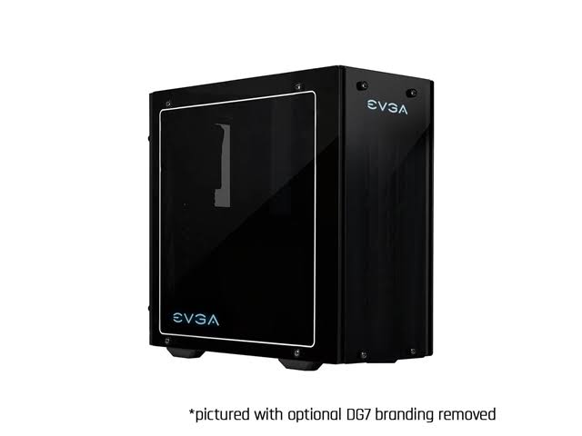 Matte Black Mid-Tower Case Y37746