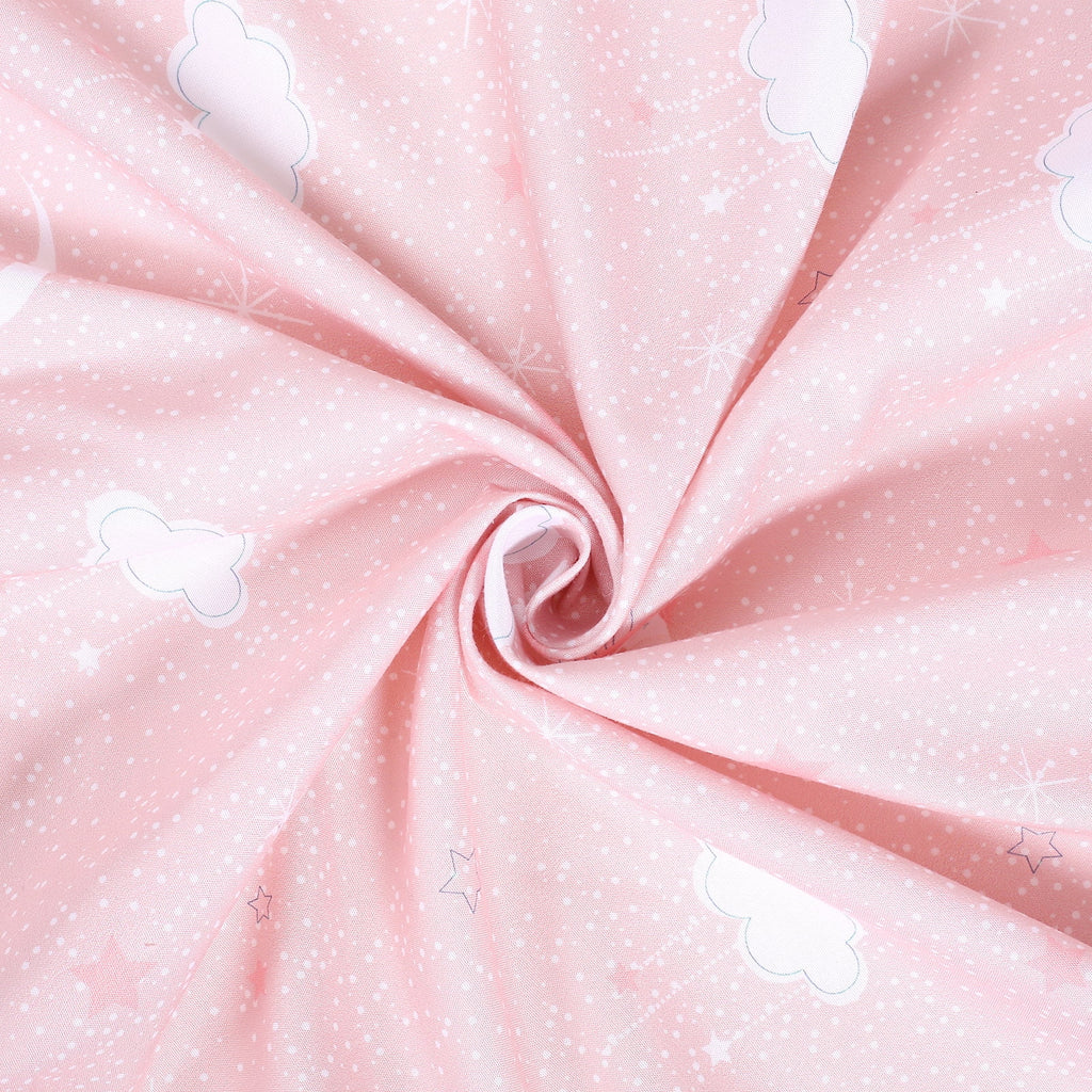 3-Piece Pink Unicorn Crib Bedding Set N512
