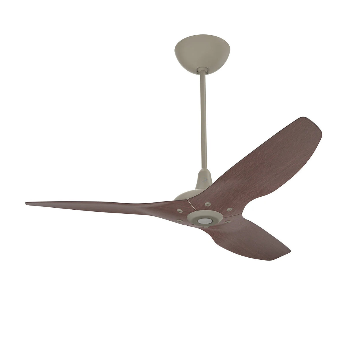 52 Ceiling Fan with Cocoa Bamboo Blades and Satin Nickel Finish M7975