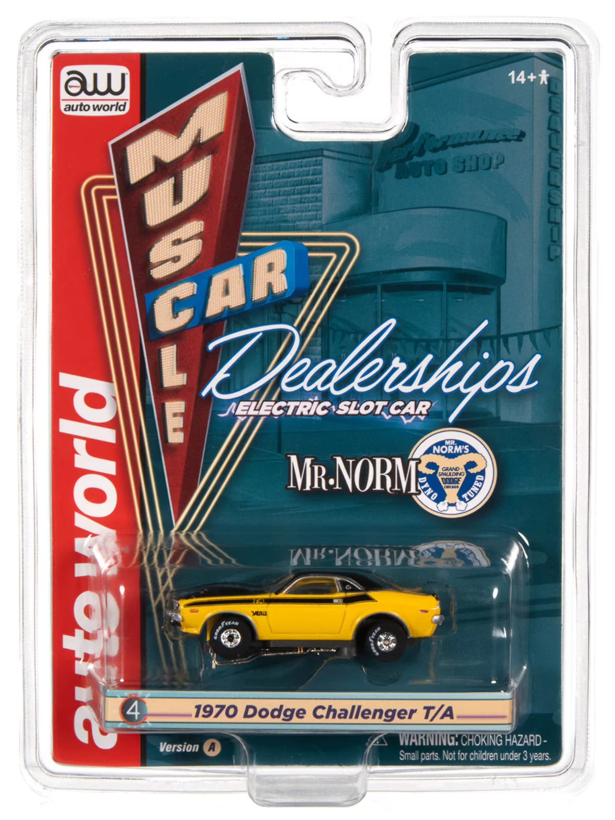 1970 Dodge Challenger T/A HO Scale Slot Car H7422