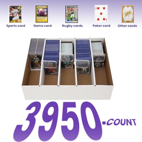 Trading Card Storage Box Holds 3940 Cards 2-Pack D2194