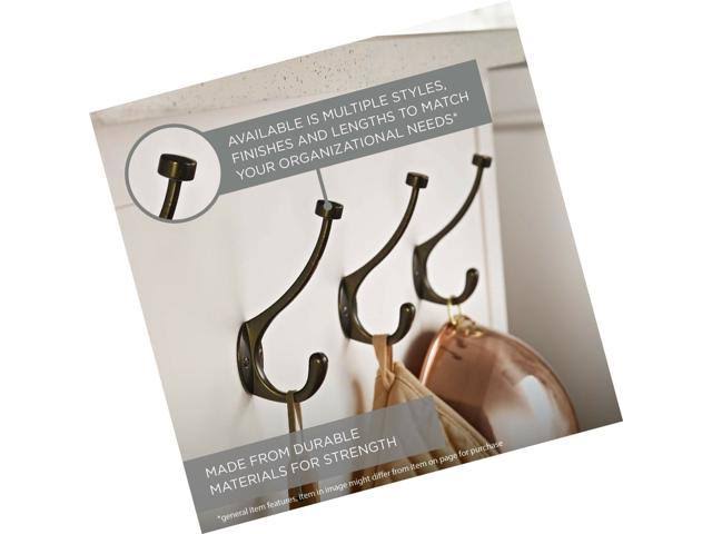 5 Pack Brushed Satin Pewter Dragonfly Hook J6249
