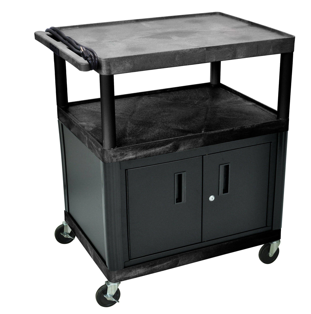 Cart with 3 Shelf Presentation and Cabinet C875