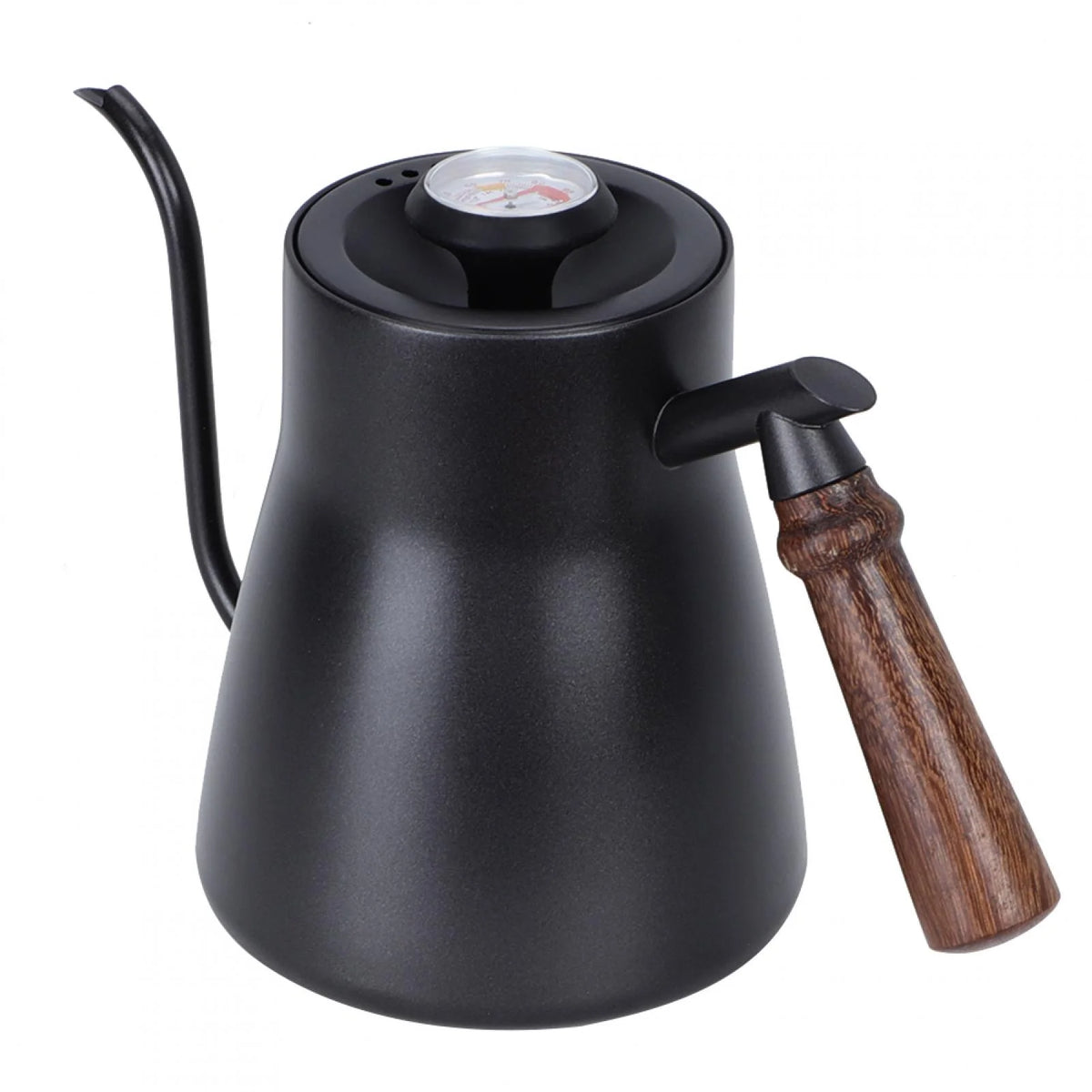 Thermometer Coffee Kettle with Wooden Handle T964344