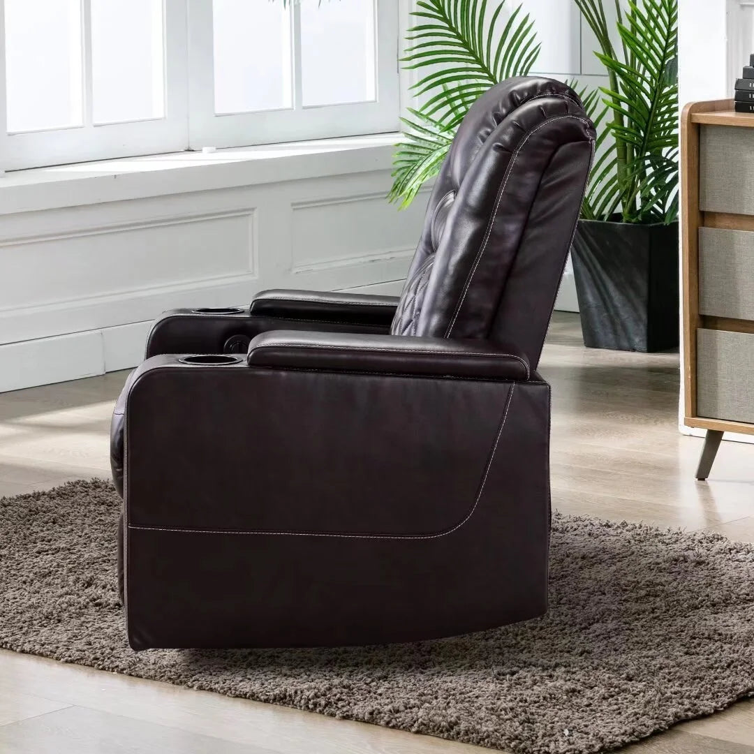 Power Recliner Home Theater Seating Chair N7298