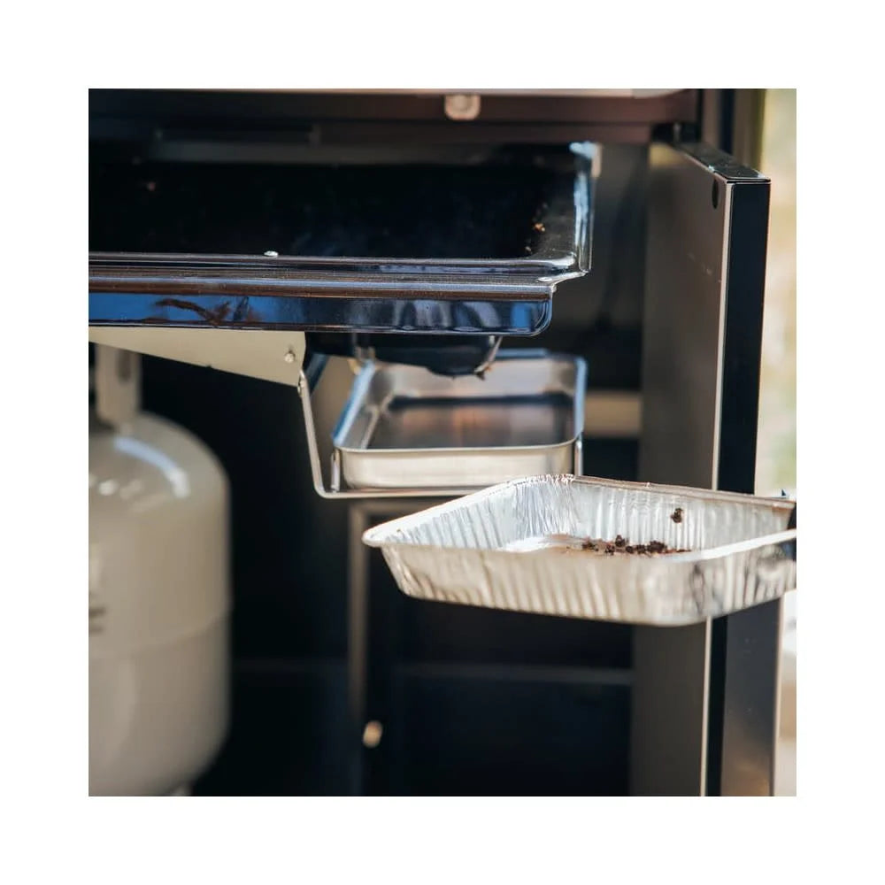 4-Burner Natural Gas Grill in Stainless Steel with Side Burner R694