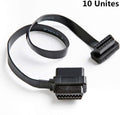 OBD2 16 Pin Splitter Extension Cable Adapter 2FT 10 Pack T8713