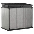 Gray 4.6 x 2.7 Ft Outdoor Storage Box N280919