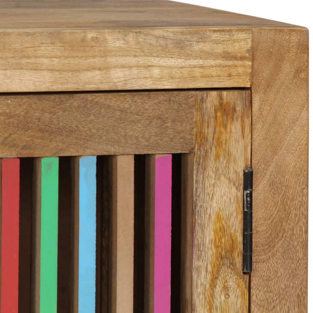 Solid Mango Wood Bedside Cabinet V728