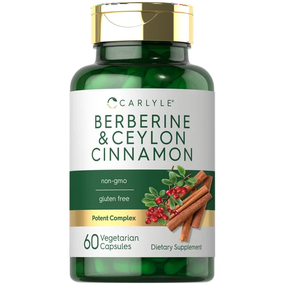 Berberine with Ceylon Cinnamon 2000mg 60 Capsules C152466