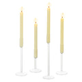 Glass Candlestick Holders Set of 4 M52467