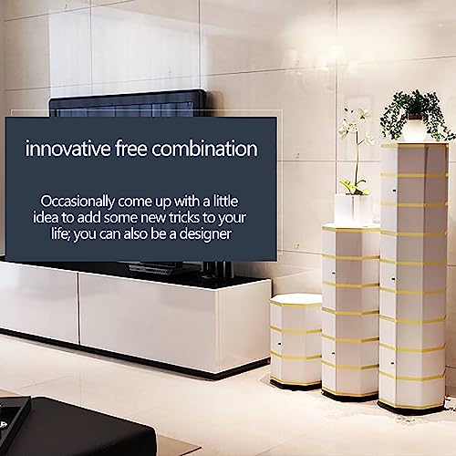 Rotating Shoe Rack Tower 360° Rotating Shoe Cabinet Round Shoe Rack Organizer Tower Staircase Storage Vertical Shoe Rack Y1279